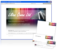 Corporate Design including website and stationary